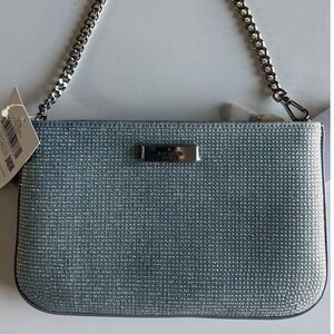 Kate Spade Madison Studded Denim Lily Pochette NWT MSRP $269.00